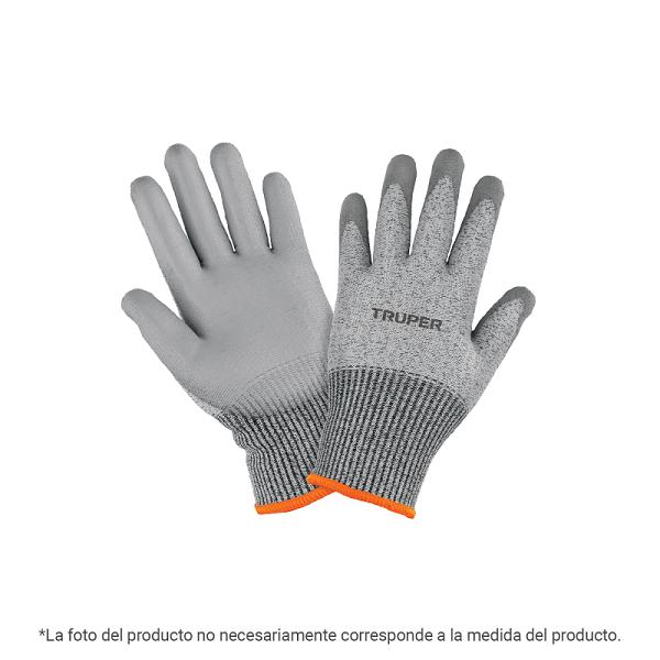 Guante Anticorte NV5 recubrimiento de poliuretano, M, TRUPER