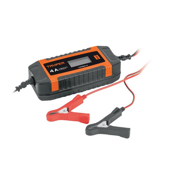 Cargador / mantenedor de 4 A para baterías de 6V/12V, TRUPER