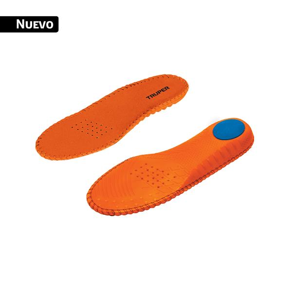 Bolsa con par de plantillas memory foam p/zapato talla 27