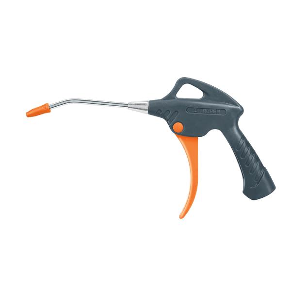 Pistola plástica para sopletear, cuerpo de POM, TRUPER