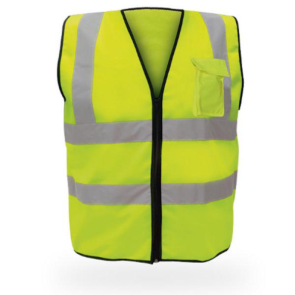 Chaleco de Seguridad Alta Visibilidad Super LX con Portagafete
