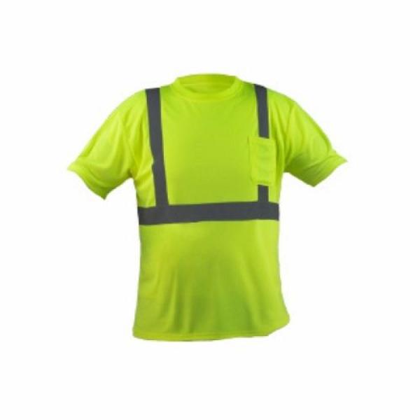 Playera de Seguridad de Alta Visibilidad con Cinta Reflejante