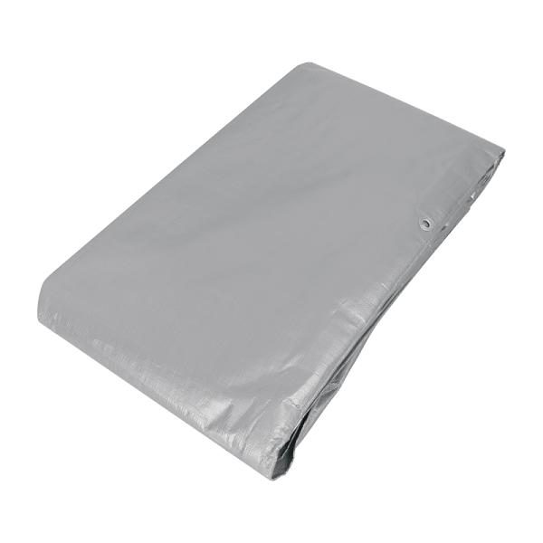 Lona de polietileno reforzada 5 x 5 m, gris, 180g/m2, TRUPER