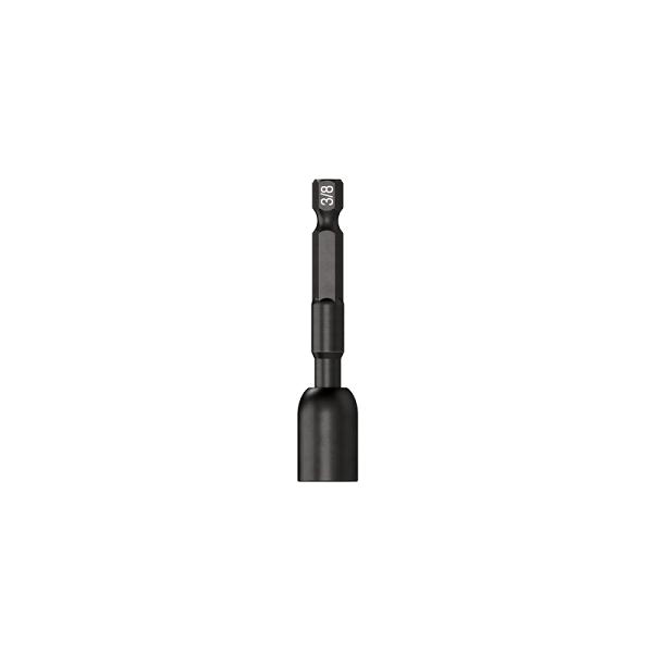 Estuche con 4 dados magnéticos de impacto 3/8' largo 2-1/2'