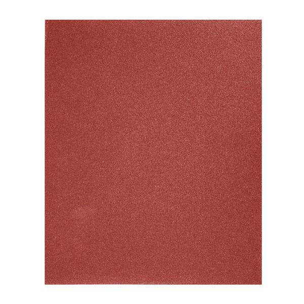 Lija de esmeril roja grano 100 de óxido de aluminio, TRUPER