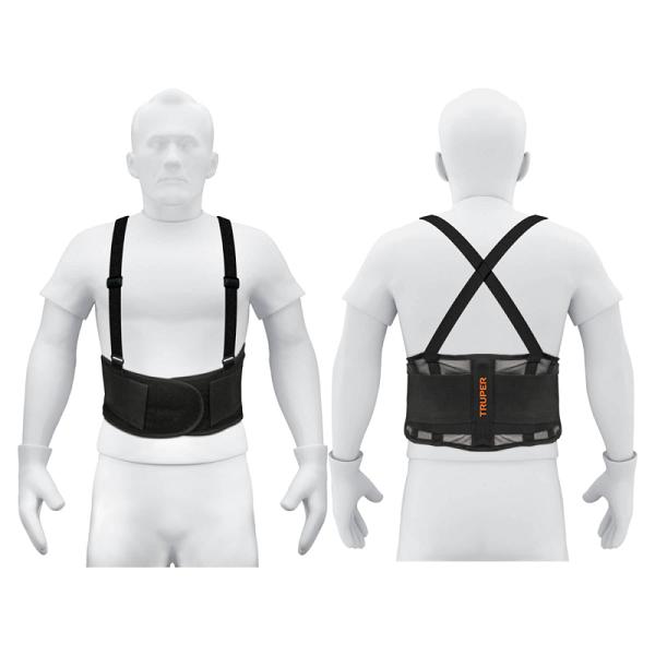 Faja lumbar de malla transpirable, talla XG, TRUPER