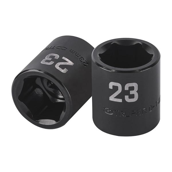 Dado de impacto de 23 mm, 6 puntas, cuadro 1/2', TRUPER