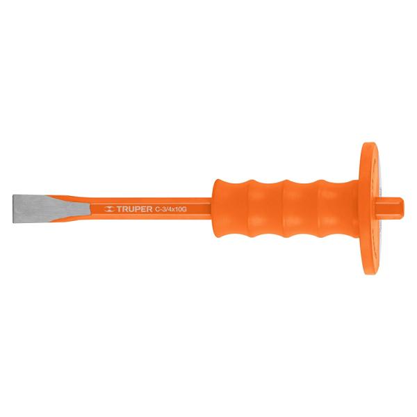 Cincel de corte frío 3/4 x 10' con grip, TRUPER