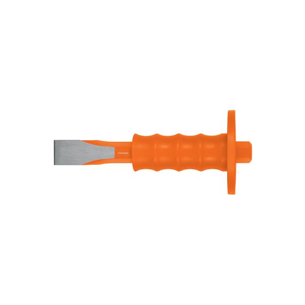 Cincel de corte frío 1 x 8' con grip, TRUPER