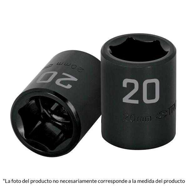 Dado cuadro 1/2' de impacto 6 puntas de 10 mm, TRUPER