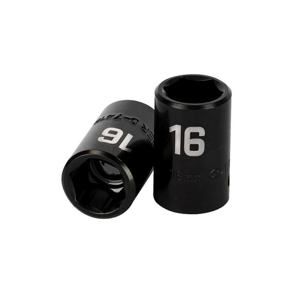 Dado cuadro 1/2' de impacto 6 puntas de 16 mm, TRUPER