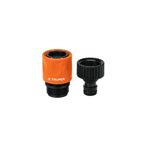 Conector 3/4' rápido de ABS grifo-manguera sistema click