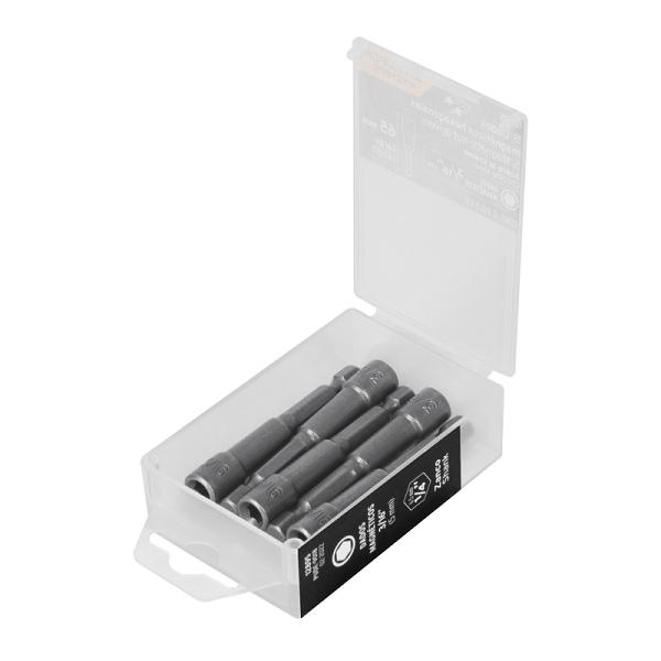 Estuche con 5 dados magnéticos de 3/16' largo 2-1/2', EXPERT