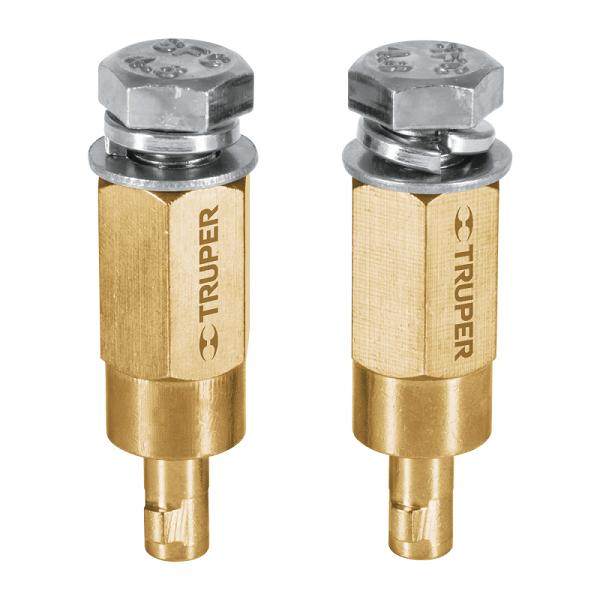 Juego de 2 adaptadores para conector rápido 5/16', TRUPER