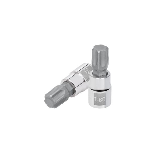 Dado punta torx T-60, cuadro 3/8', TRUPER