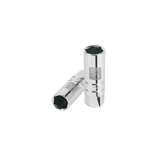 Dado para bujías de 5/8', 6 puntas, cuadro 3/8', TRUPER