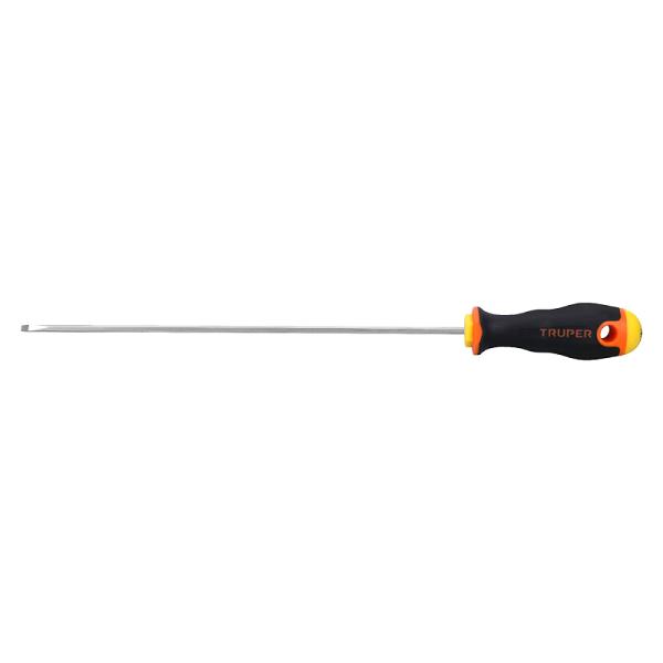 Desarmador cabinet 1/8' x 8' mango Comfort Grip, TRUPER