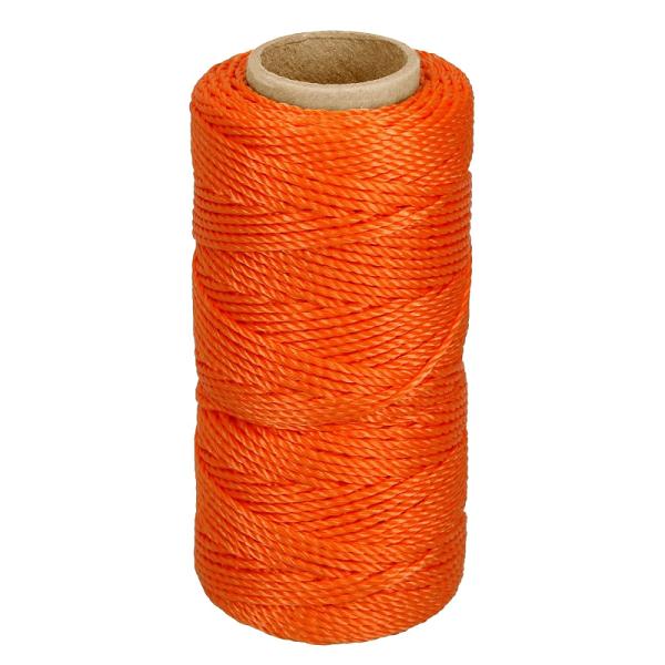 Carrete con 65 m de hilo para albañil naranja, TRUPER