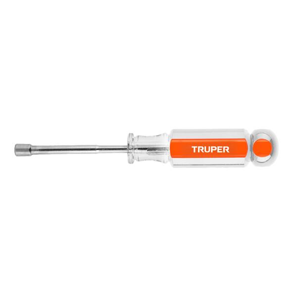 Desarmador de caja 3/16' mango de acetato, TRUPER