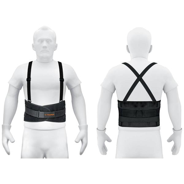 Faja lumbar con tercer cinturón, talla G, TRUPER