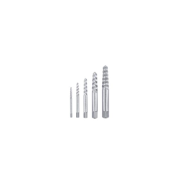 Juego con 5 extractores de tornillos, TRUPER