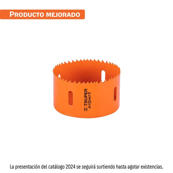 Brocasierra bimetálica 3-1/2', TRUPER EXPERT