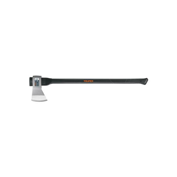 Hacha media labor 3 lb, mango de fibra de vidrio 36', TRUPER