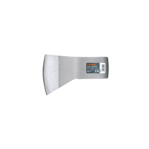 Hacha media labor 3 lb, sin mango, TRUPER