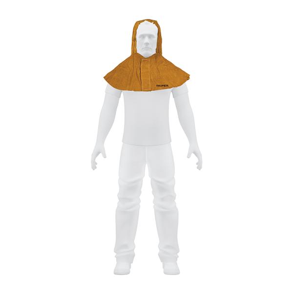 Protección para soldar, capucha de carnaza, TRUPER