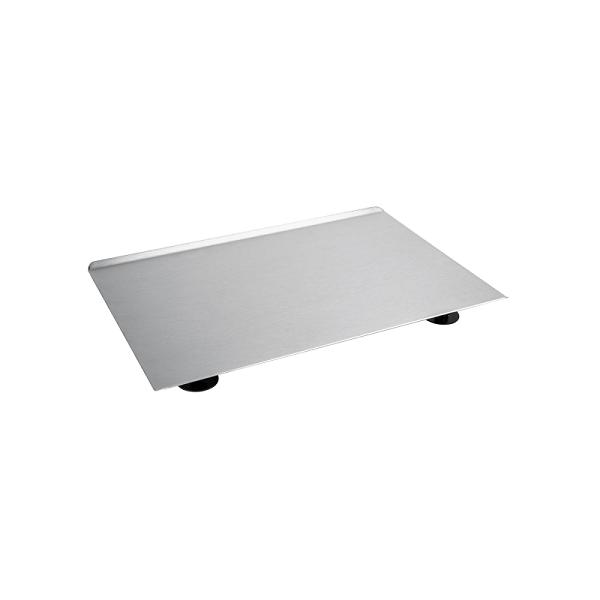 Charola de acero inoxidable para báscula electrónica, TRUPER