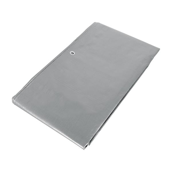 Lona de polietileno reforzada 3 x 3 m, gris, 180g/m2, TRUPER