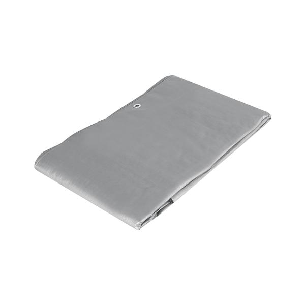 Lona de polietileno reforzada 4 x 5 m, gris, 180g/m2, TRUPER