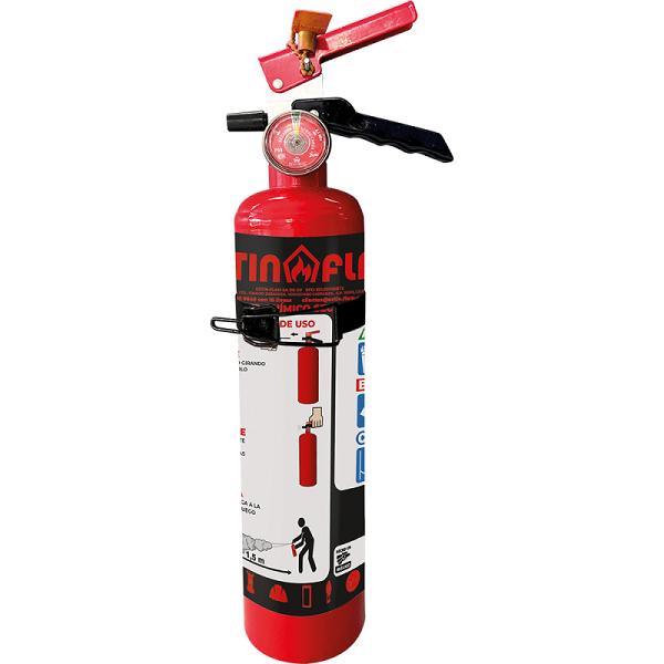 Extintor Portátil PQS 1 kg Modelo 2 para Autos