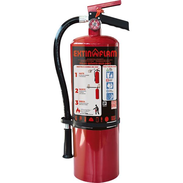 Extintor Portátil PQS de 6 kg - Protección Contra Incendio ABC