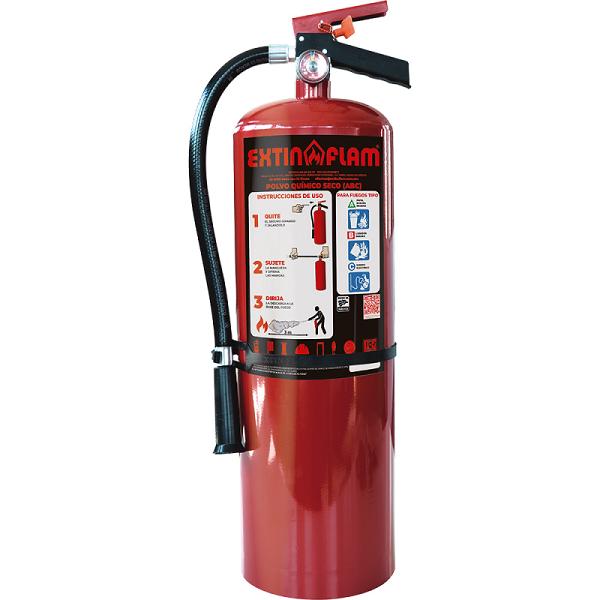 Extintor Portátil de Polvo Químico Seco (PQS) 12 kg - Modelo 25
