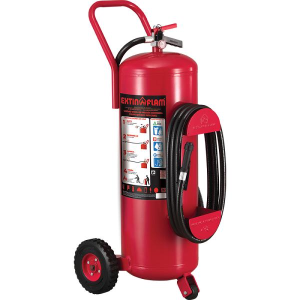 Extintor de Polvo Químico Seco (PQS) 50 kg - Unidad Móvil Modelo 110