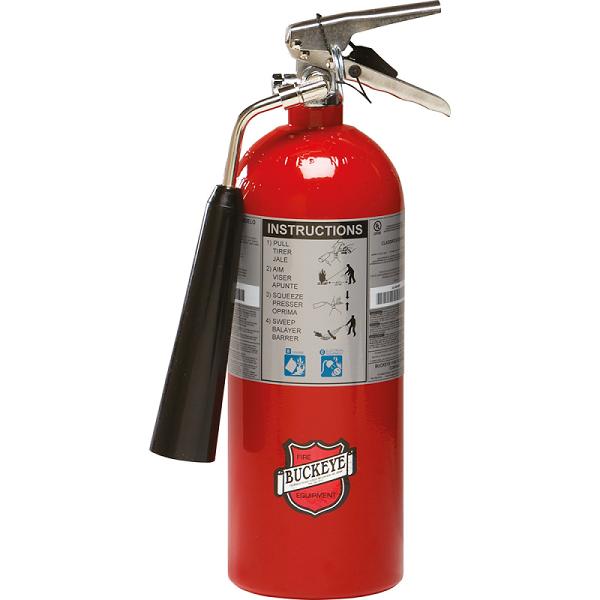 Extintor Portátil de CO2 Buckeye 5 lb (Modelo 45100)