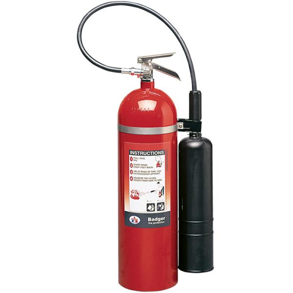 Extintor Badger de CO2 de 15 Libras