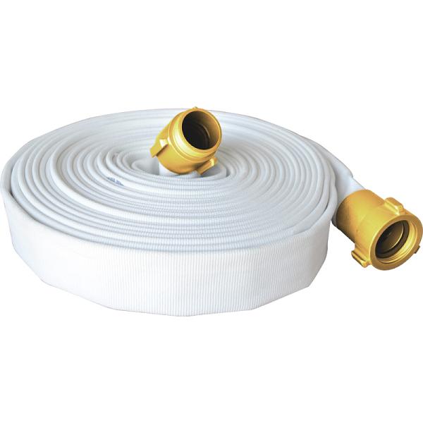 Manguera Contra Incendio KFH Eco-Flam SJ 1.5” x 15 m con Acoples de Bronce NST