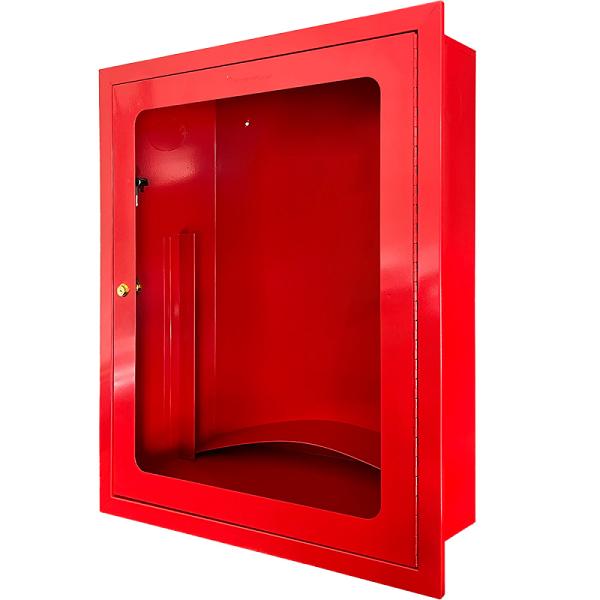 Gabinete contra Incendio de 30m para Empotrar (21x70x88 cm) - Rojo