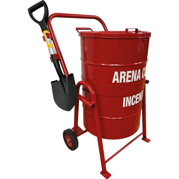 Tambo Arenero Mini con Columpio para Prevención de Incendios