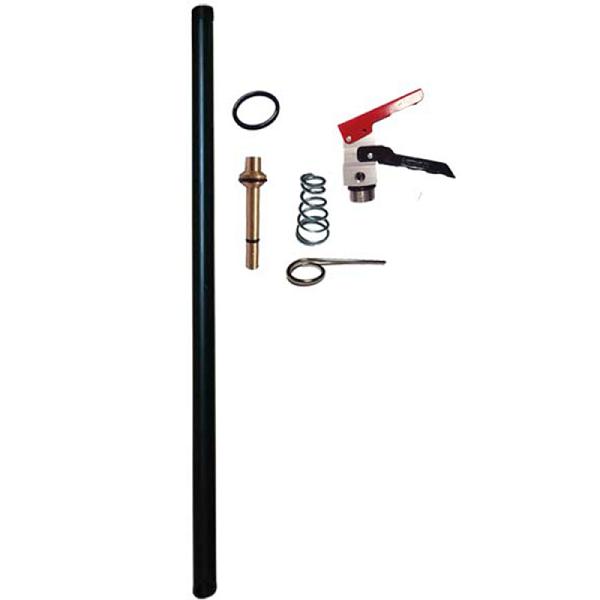 Válvula de Aluminio Extin Flam de 1” con Tubo para Unidad Móvil de 70 kg