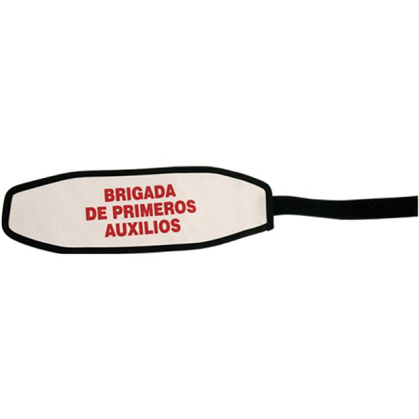 Brazalete para Brigada de Primeros Auxilios - Color Blanco