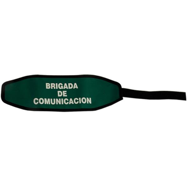 Brazalete para Brigada de Comunicación - Color Verde