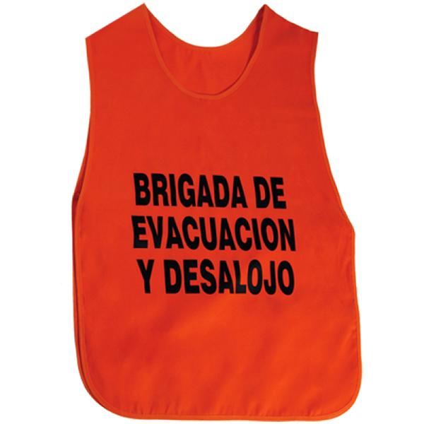 Casaca de Brigada de Evacuación Color Naranja