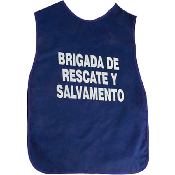 Casaca para Brigada de Rescate y Salvamento Azul