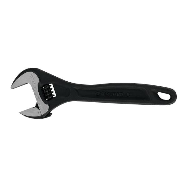 Llave Ajustable (Perico) Profesional de 8" EXPERT, Acabado Pavonado