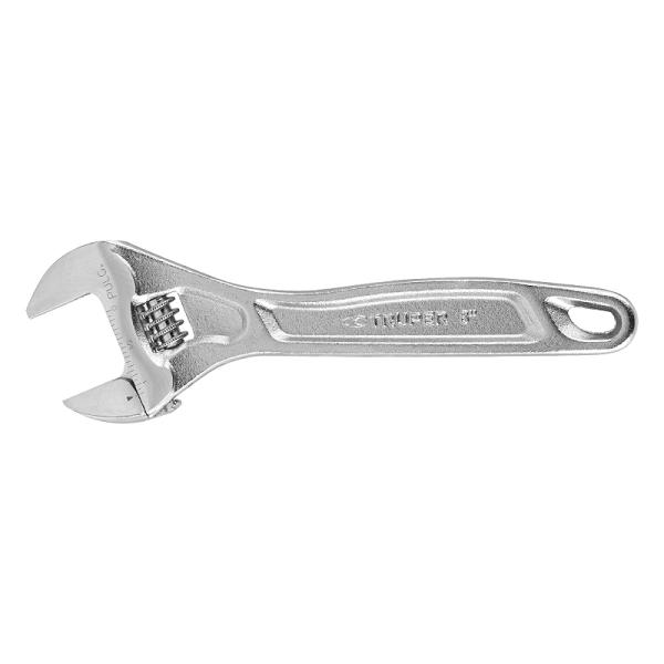 Llave Ajustable (Perico) Profesional de 8" Cromada, EXPERT