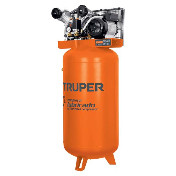 Compresor de Banda Vertical Truper 180 Litros, 4 HP, 220V
