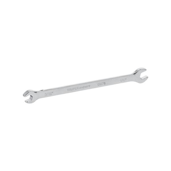 Llave Española Truper Expert 3/16" x 1/4", 126 mm